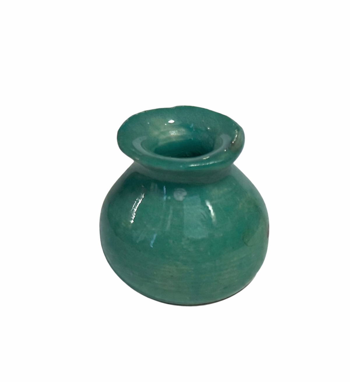 Mini Clay Vase Wide Bottom